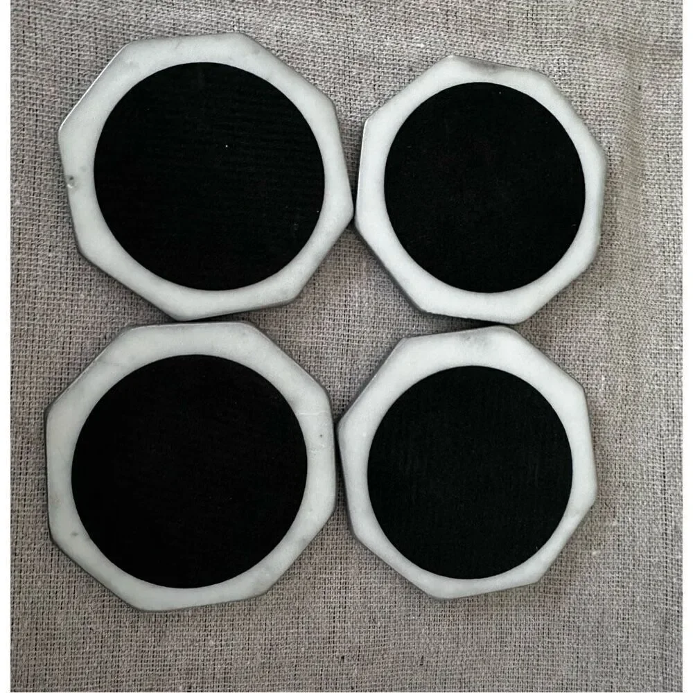 Set of Marble Coasters